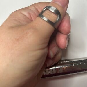 Stainless Steel Mens Band Ring